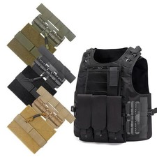 Khaki Green Black Quick Release System Kit  Vest Accessories