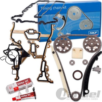 SKF STEUERKETTENSATZ+DICHTUNG passend für OPEL AGILA ASTRA CORSA MERIVA 1.2 1.4