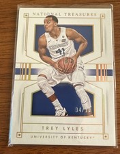 2016 Panini National Treasures Collegiate Gold 4/10 Trey Lyles 44