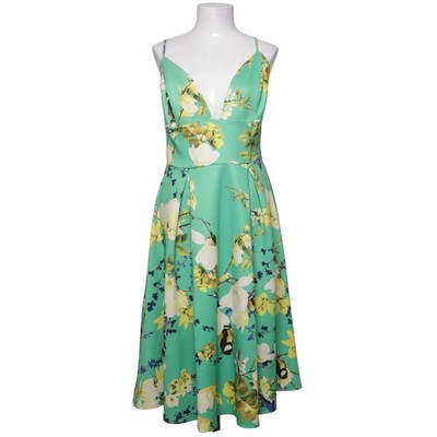 Boohoo Night, Kleid, Größe: 44, Grün/Mehrfarbig, Elasthan/Polyester, Blumen #CSF