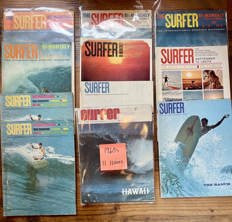 Surfer Magazine Lot - 60s 70s 80s 26 Issues