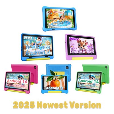 Urao Android 15 10 inch Kids Tablet 20GB+64GB  5G WiFi,5000 mAh Parental Control