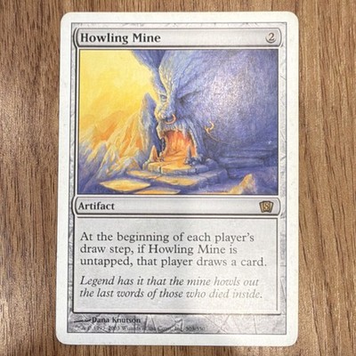 Magic: The Gathering Howling Mine Artifact 8th Edition 303/350