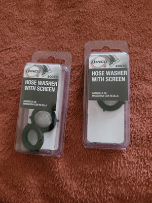 #ad 2pcs Danco Hose Washer with Screen #80070 $3.49