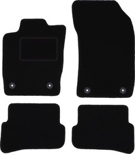 Tapis de sol en velours noir pour Audi A1 8X année 2010- set 4 pièces
