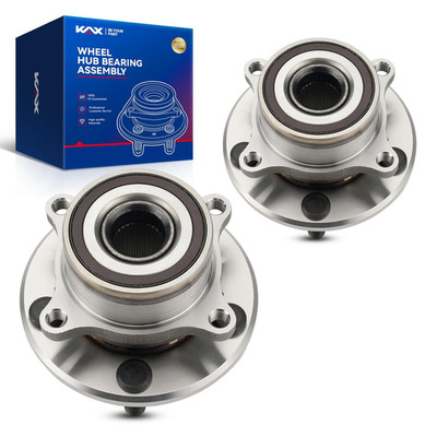 Kax 513267 Pair Front Wheel Bearing Compatible 2009-2015 Honda Pilot 2007-2013