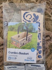 Lowes Kids Workshop DIY Kit Patch May 2026 Garden Basket NEW Ages 4 STEM