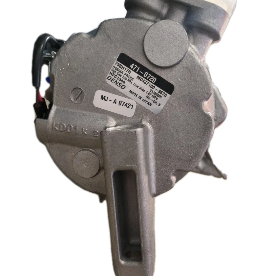 A/C Compressor-New Compressor with Clutch DENSO 471-0720 - Image 2 of 4