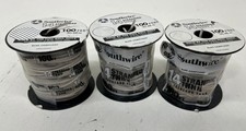 LOT OF 3 SOUTHWIRE 100 FT 14 Gauge THHN WHITE STRANDED Copper Wire