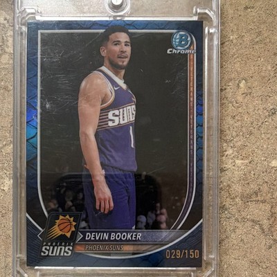 Topps 2025-26 Bowman Chrome Devin Booker Phoenix Suns #BCV-124 029/150