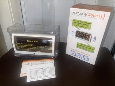 Reminder Rosie Talking Alarm Clock Medication Memory Loss