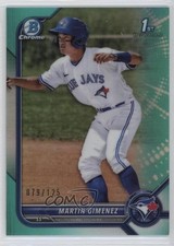 2022 Bowman Chrome Prospects Aqua Refractor 79/125 Martin Gimenez #BCP-97 6fs
