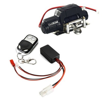 For RC Car 1:10 SCX10 Crawler ''Warn'' 9.5cti Winch+Remote Control Receiver Kit