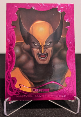 2022 Marvel Masterpieces Wolverine Pink Gallery Variant 24/25 by Dan Dos Santos