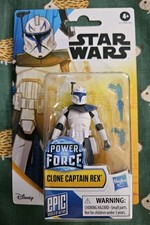 STAR WARS Epic World Of Action Power The Force CLONE CAPTAIN REX 4  Figure