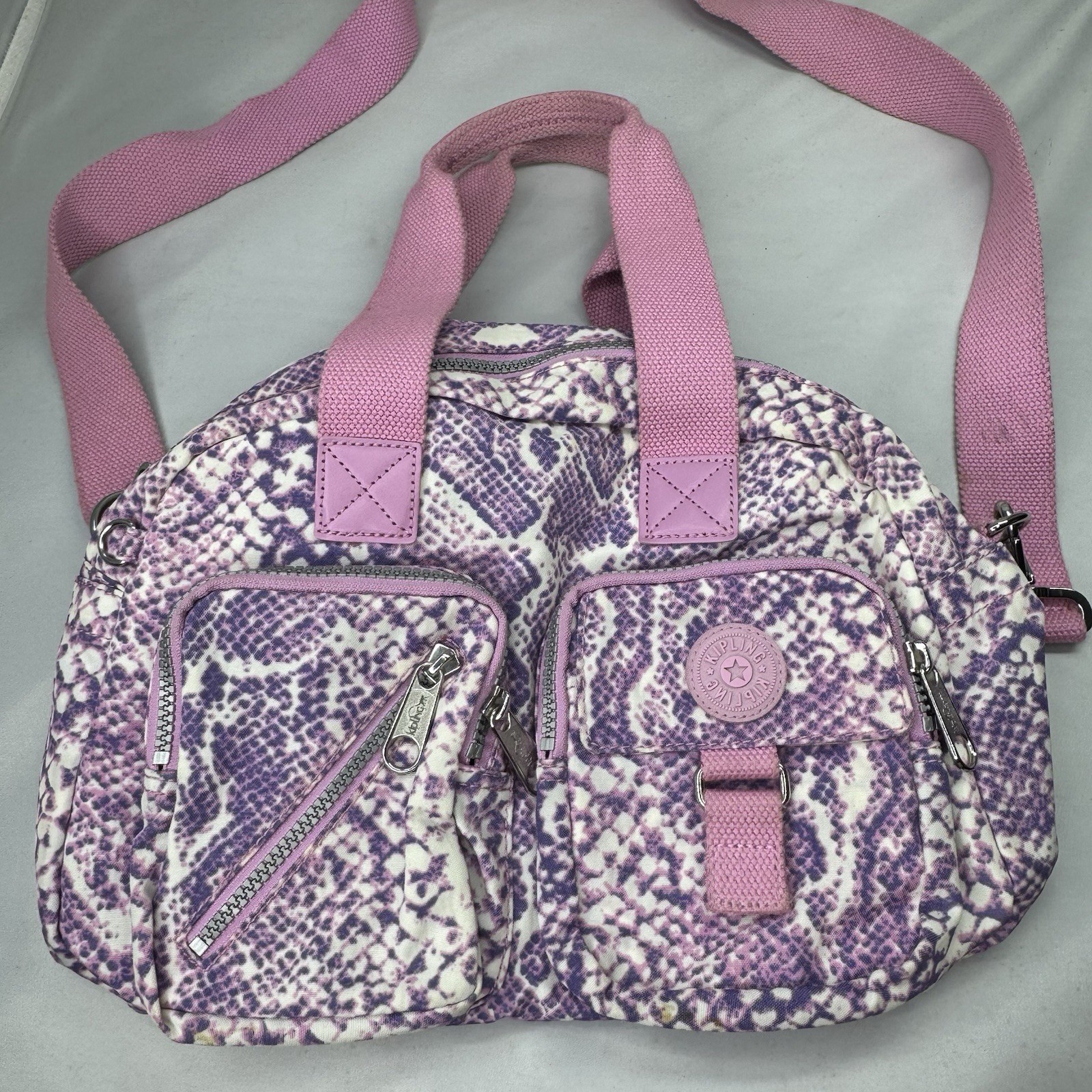 Kipling Defea Convertible Shoulder Bag Handbag Pi… - image 1