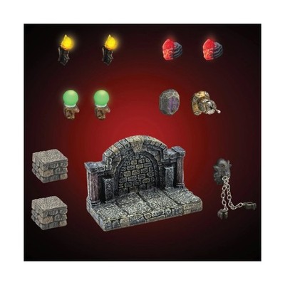 Dwarven Forge Dwarvenite Painted Grand Vaulted Wall New