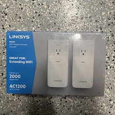 LINKSYS RE6350 AC1200 DUAL-BAND WIFI RANGE EXTENDER 2PK NEW