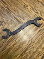 Antique P.R. Co Pennsylvania Railroad? Heavy Duty Large Curved Wrench