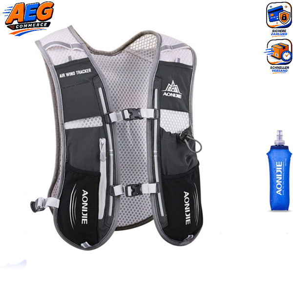 Fahrradrucksack 5L Ultraleicht Multifunktional Trinkrucksack FüR Wandern Laufen-image