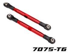 Traxxas 6742R - Toe links Red-anodized 7075-T...