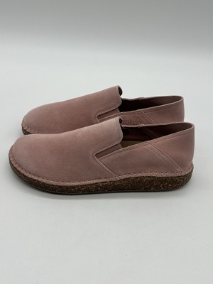 Birkenstock Callan Women’s Sz 8 N Light Pink Suede Leather Slip On Casual Shoes. Birkenstock Arizona Soft Footbed Narrow Slide Sandal (Women  main image 3