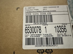 NEW SEALED 10356 LEGO ICONS STAR TREK USS ENTERPRISE NCC-1701-D 3600 pc In hand!