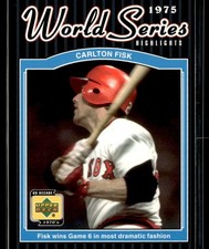 2001 Upper Deck Decade 1970's #176 Carlton Fisk Baseball Card 1102D