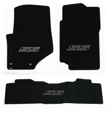 New 2007-2009 Trailblazer Floor Mats Black Carpet Embroidered Ss Logo On All 3 New 2007-2009 Trailblazer Floor Mats Black Carpet Embroidered Ss Logo On All 3