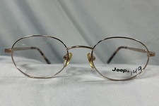Vintage Jeep Eyeglasses Frames - Metal Glasses Frames - 090 6235 - 49 19 130