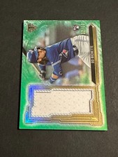 2020 Topps Triple Threads BO BICHETTE Green Jumbo Jersey /18 RC - FREE SHIPPING