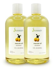 Marula Oil 100 Pure and Natural Cold Pressed 24 fl oz 2 x 12 fl oz 