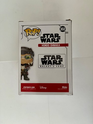Funk Pop! Star Wars - Hondo Ohnaka #302 (Landing 2019 Galaxy's Edge) Exclusive - Picture 9 of 13