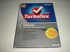 Turbotax 2011 Deluxe Federal Only. No state. Sealed retail box.