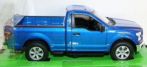Welly NEX 1/24 Scale 24063W - 2015 Ford F-150 Regular Cab - Blue - Bild 6 von 12