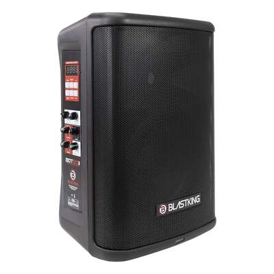 Blastking BDTGO 200 Watts 8-inch Portable and Battery Powered Speaker w UHF Micr
