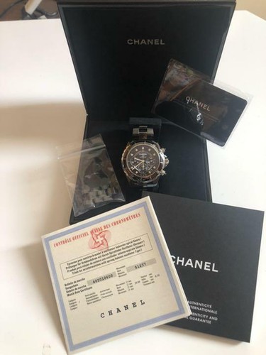 Chanel J12 H2419 Black Ceramic 