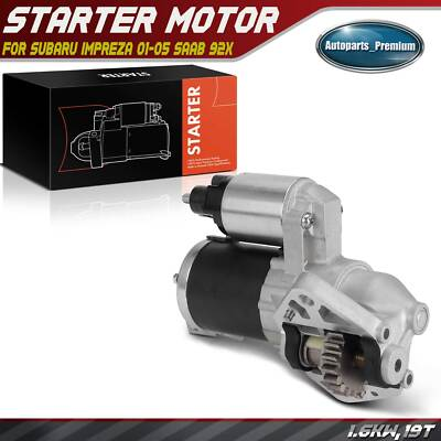 #ad #ad Starter Motor for Saturn Vue 2004 2005 2007 3.5L 1.6KW 12V Counterclockwise 19T $90.48
