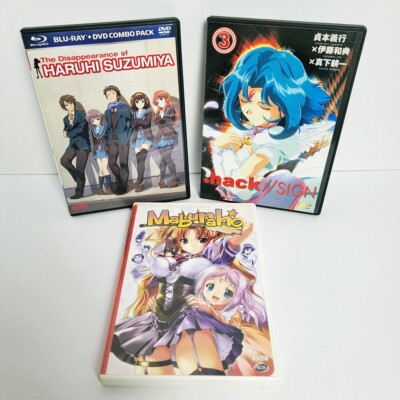3 Anime DVD Bundle Lot Movies Assorted Titles & Volumes Authentic