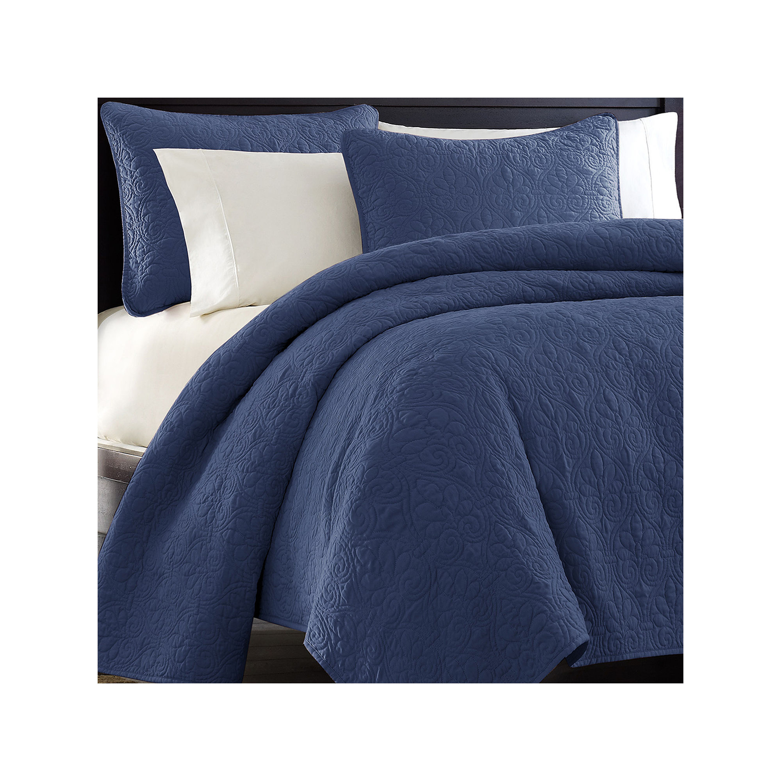 Home Essence MP131686 Vancouver Quilted Super Soft Coverlet Mini Set