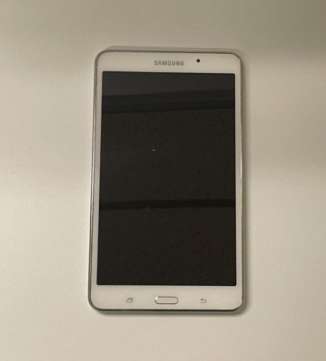 FOR PARTS - Samsung Galaxy Tab 4 8GB White (Wi-Fi ) 7.0 inches - ISSUE READ!!