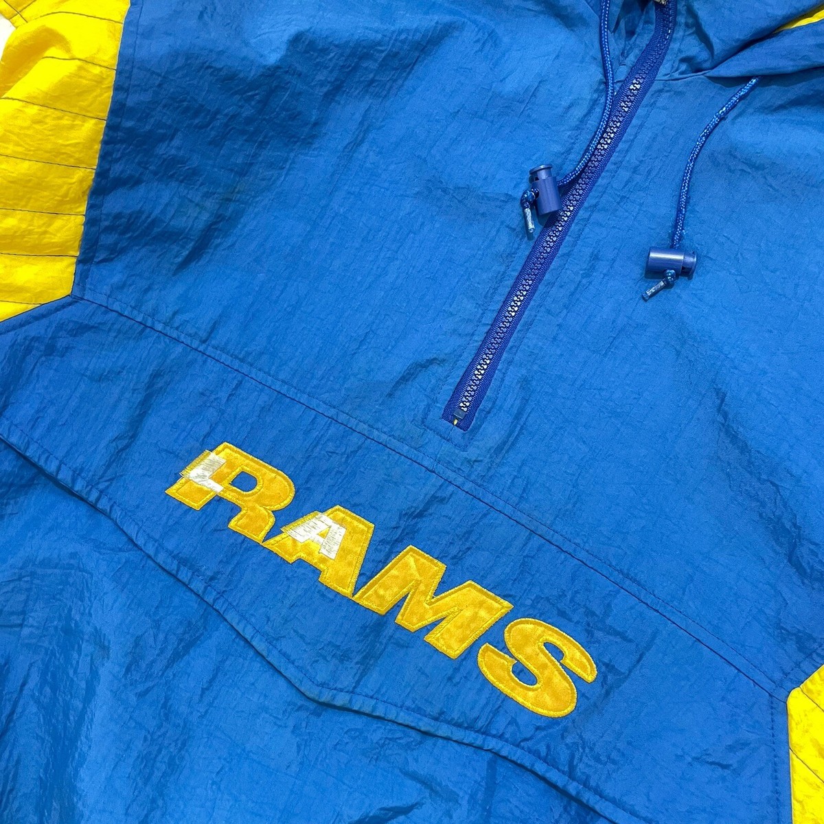 Vintage Starter Pro Line NFL Los Angeles Rams Pullover Jacket XL