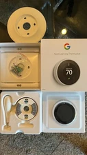 **EXCELLENT** NEST T3017US 3RD GENERATION SMART WIFI LEARNING THERMOSTAT WHITE