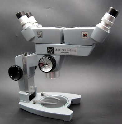 American Optical Cycloptic Dual Head Microscope 56C-103