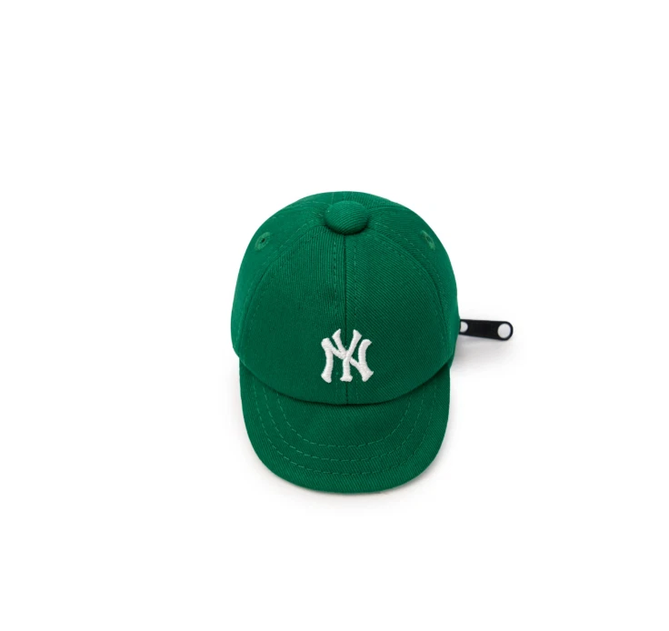 Chaveiro New York Yankees, verde MLB KOREA básico bola boné bolsa - Imagem 3 de 4