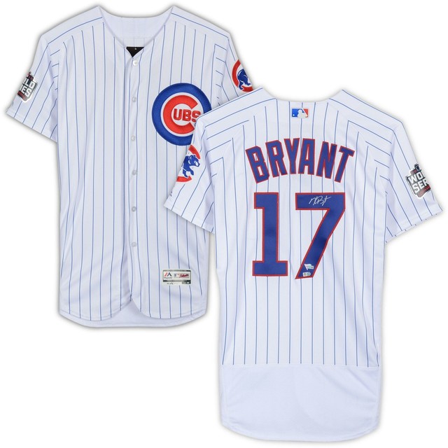 kris bryant autographed jersey