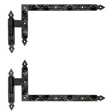 Winkelband 400 x 200 x30 + Kloben 12 Fensterladen Türband Torband Schmiedeeisen