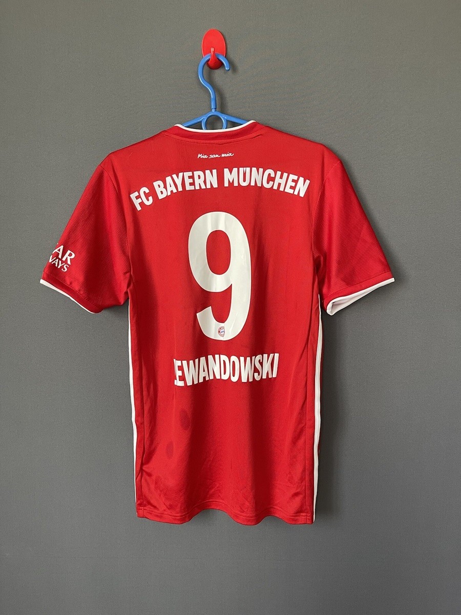 Lewandowski Bayern Munich Jersey Size S Mens Football Shirt Adidas