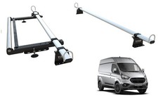 Van Roof Rack 2 Bars for Ford Transit Custom HIGH ROOF ONLY - (2012-2023)