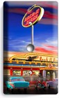 RETRO 50'S DINER CARS NEON LIGHTS LIGHT DIMMER CABLE WALL PLATES ROOM HOME DECOR